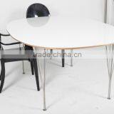 Made in China Dining Table Replica Arne Jacobsen Furniture Super Elliptical Table thumbnail-2