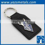 Customer PU Leather Keychain Supplier