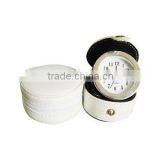 Leather Travel Clock thumbnail-1