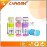 Wholesale 280ml double wall glass bottle with tea strainer