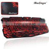 2015 Topset USB Wired Game Keyboard With Backlit for Christmas thumbnail-1