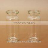 Glass Wishing Bottle, Glass Message Bottle Message in a Bottle With Cork thumbnail-2