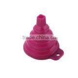 Kitchen Tools Eco-Friendly Food Grade Silicone Foldable Oil Funnel thumbnail-2