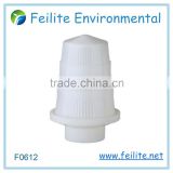 Fleck top and bottom strainer water distributor for water filter tank