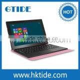 Foldable Pink 10" Tablet Case Keyboard With Sensitive Touchpad Air Mouse