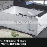 New Design White Acrylic Massage Bathtub, With Whirlpool Heater thumbnail-3