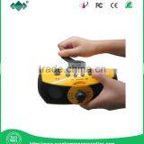 MP 5 MP 6 Speaker With FM Radio Crank Dynamo Media Player