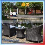 newest design contemporary leisure patio rattan coffee chair table set