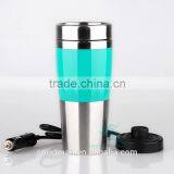 Stocked Electric Car Heating Mug With Lid Durable Leakproof Vacuum Thermos Mug OEM Logo Mug thumbnail-2