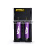 2016 New Version LCD Nitecore I2 Smart Battery Charger 3.7V Intellicharge Nitecore i2 18650 Battery Charger thumbnail-2