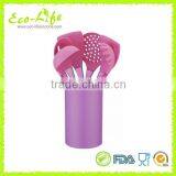 Set of 7 Silicone Kitchen Utensils With Plastic Handle, Cooking Tools Kitchenware thumbnail-6