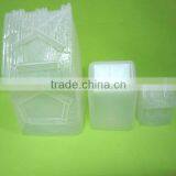 PVC Plastic Halloween House With LED Light Inside