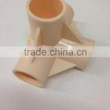 JY-A003|3 Way ABS Plastic Joint|Warehouse Rack ABS Plastic Joint|Coated Pipe ABS Plastic Joint thumbnail-5