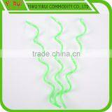 Green Color Fantastic Crazy Drinking Straws thumbnail-1