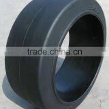 Forklift Tire 27x10-12, Press on Solid Rubber Tire 21x7x15 for Hyster Forklift thumbnail-3