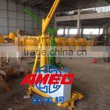 AMEC 1000kgs Construction Mini Portable Crane Small Crane With Diesel Engine thumbnail-4