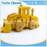 3-D Wooden Puzzle - Bulldozer Model -Affordable Gift for Your Little One thumbnail-4