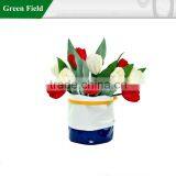 Stylish Flower Pots, Flower Pots Wholesale, Canvas Flower Bag thumbnail-6
