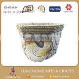 22 CM Magnesia Craft Garden Decoration Duck Statue Flower Pot thumbnail-2