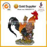 19''H Resin Cock Statues, Polyresin Chanticleer Figurine, Resin Chantecler thumbnail-1
