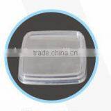 Square 90mm Plastic Container PET Lids Plastic