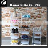 home organizer saving space 3/5/7/8 tier standing shoe shelf folding metal shoe rack designs