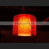 Wholesale Custom Painted Acrylic Plexiglass Handmade Number Lampshade thumbnail-5