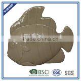 Poly Resin Blue Cute Fish Figurine thumbnail-2