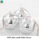 Silver Mercury Decorative Hydroponics Candle Jars for Pub thumbnail-1