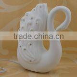 Factory Direct Swan Shape Ceramic Flower Vase Wholesale thumbnail-1