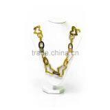 HORN NECKLACE 100% MADE IN VIETNAM, VARIOUS COLORS AND DESIGNS, AVAILABLE OR OME ACCEPTED thumbnail-6