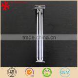 4"Pegboard Slatwall Double Loop Hook for Shop Accessory Chromed Finish - Pack of 100