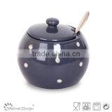 Top Selling Ceramic Dots Sugar and Creamer thumbnail-3