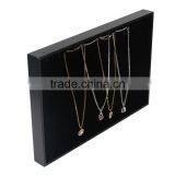 Black Velvet Jewelry Display Stand Ring Tray Necklace Tray thumbnail-1
