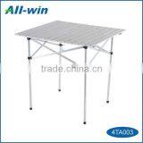 Modern Outdoor High-quality Removable Square Aluminum Camping Table for Picnic thumbnail-1
