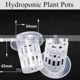 34mm Hydroponics Greenhouse Systems Plastic Planting Net Pots for Plants thumbnail-1