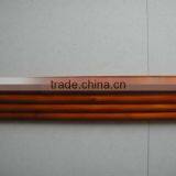 120X2.2cm Pvc Coated Brush Coconut Wooden Handle/pvc Coated Broom Wooden Stick Wooden Mop Handle thumbnail-2