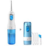 Folding rechargeable dental care oral irrigator