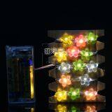 RGB Light Plum Flower Children Bedroom Decoration Low Voltage Replaceable Battery Operated Fairy Night Light String thumbnail-4