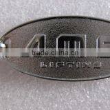 Zinc Alloy Oval Ellipse Keychain Key Ring thumbnail-3