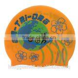 Promotional Waterproof Silicone Swimming Cap thumbnail-1