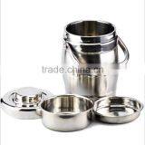 Detachable School&Office Use Lunch Box With Handle Office Use Stainless Steel Food Box thumbnail-1