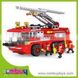 Intelligence 3D Fire Truck Puzzle Plastic Building Connector Toys thumbnail-1