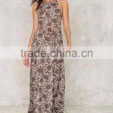 2017 New Latest Designer One Piece Maxi Fashion Sexy Dress thumbnail-1