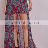 2016 Young Lady Paisley Print Cheap Long Maxi Skirts Made in China thumbnail-4