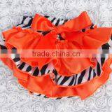 Hollaween Bloomers for Kids Wholesale Baby Satin Bloomer Kapu Ruffle Panties Baby Panties Bloomer thumbnail-5