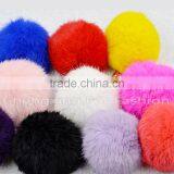 CX-A-23 Custom Rabbit Fur Ball/ Faux Fur Pom Pom thumbnail-1