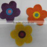 Crochet Cotton Flower Patches for Clothes