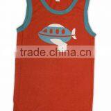 Boy'S Tank Top With Contrast Piping thumbnail-1