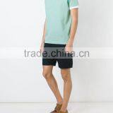 New Style Custom Man Design Constrast Collar Wholesale Two-tone Polo Shirts thumbnail-3